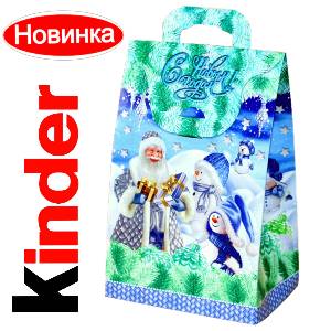 Сладкий подарок на Новый Год в жестяной упаковке весом 610 грамм по цене 1600 руб в Томске