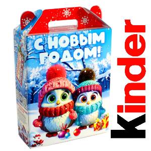 Детский подарок на Новый Год в жестяной упаковке весом 830 грамм по цене 3297 руб в Томске
